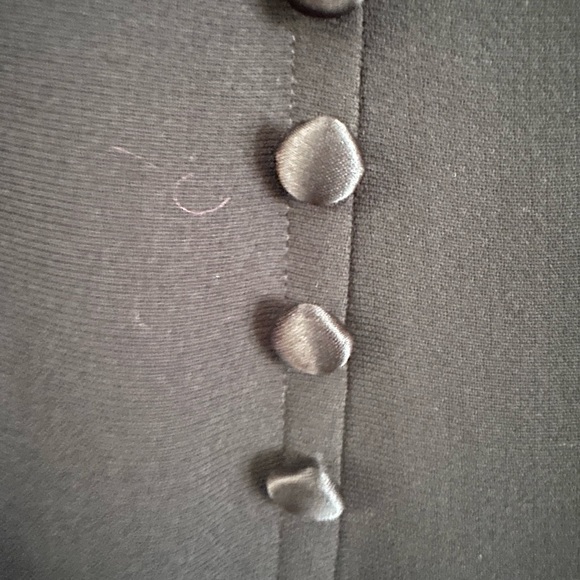 Beautiful Black Vintage Donna Morgan Dress - Picture 4 of 8